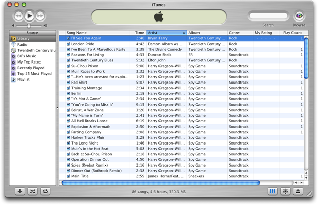 Apple
iTunes